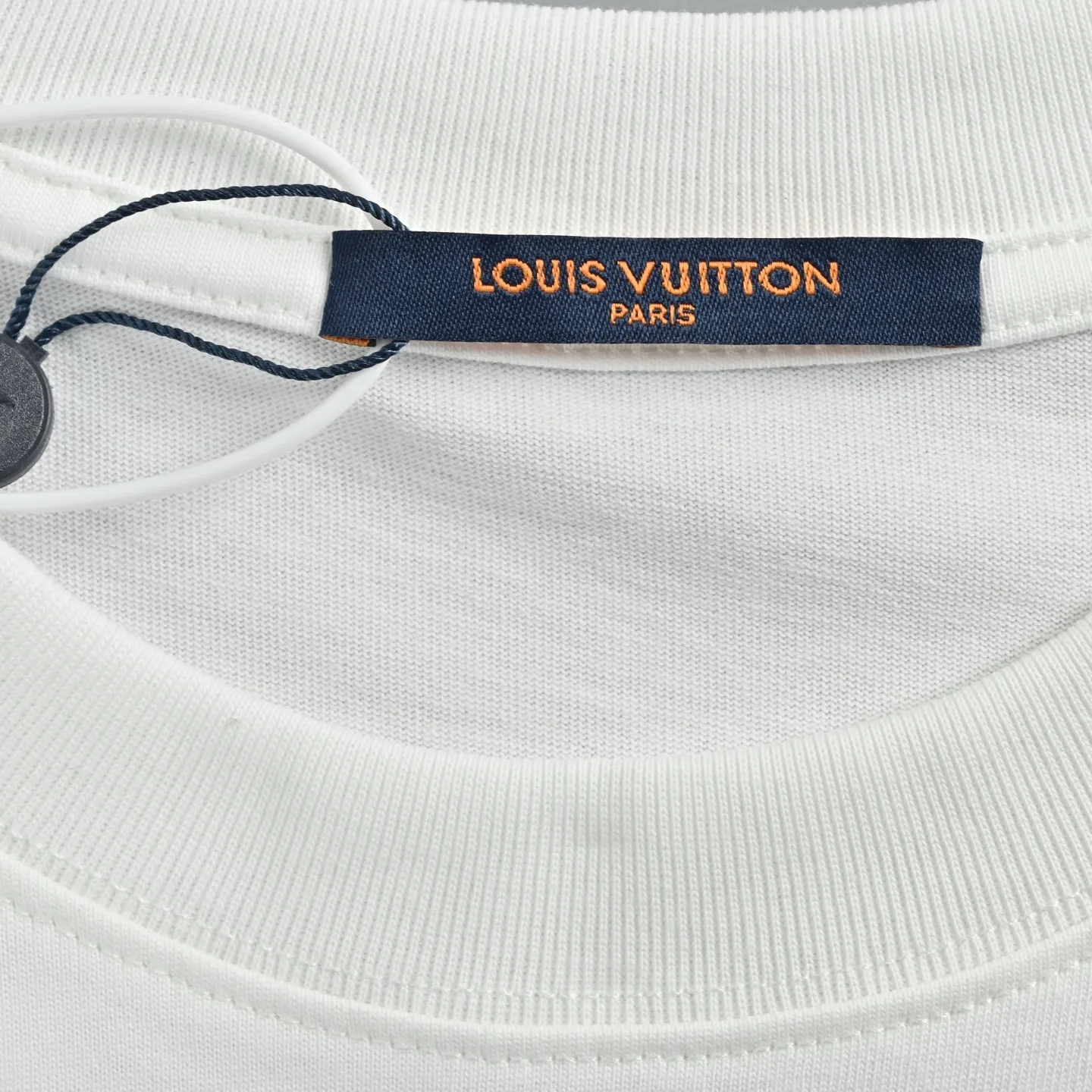 Louis Vuitton/Louis Vuitton back checkerboard print short sleeves